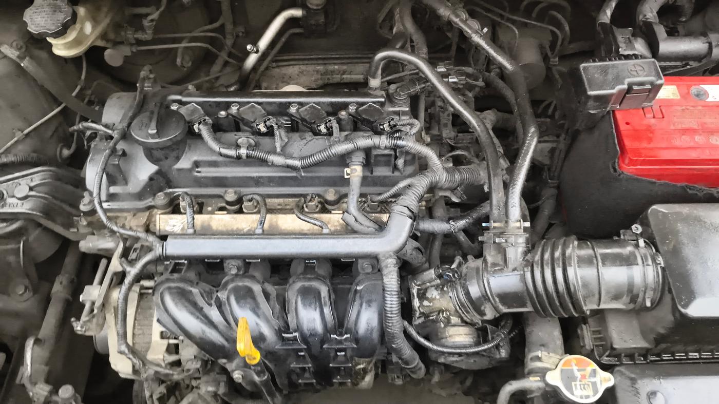 2019 Hyundai Elite i20 ASTA (O) CVT, Petrol, Automatic, 1,28,814 km, Engine View