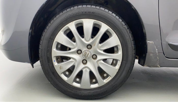 2016 Maruti Baleno ALPHA 1.2 K12, Petrol, Manual, 79,398 km, Left Front Wheel
