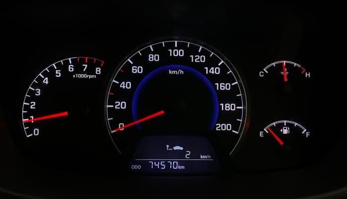 2015 Hyundai Grand i10 SPORTZ 1.2 KAPPA VTVT, Petrol, Manual, 74,566 km, Odometer Image