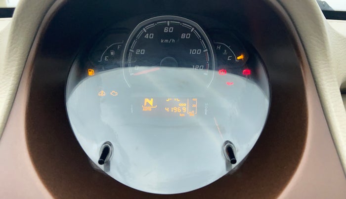 2017 Tata Nano TWIST XTA, Petrol, Automatic, 41,959 km, Odometer View