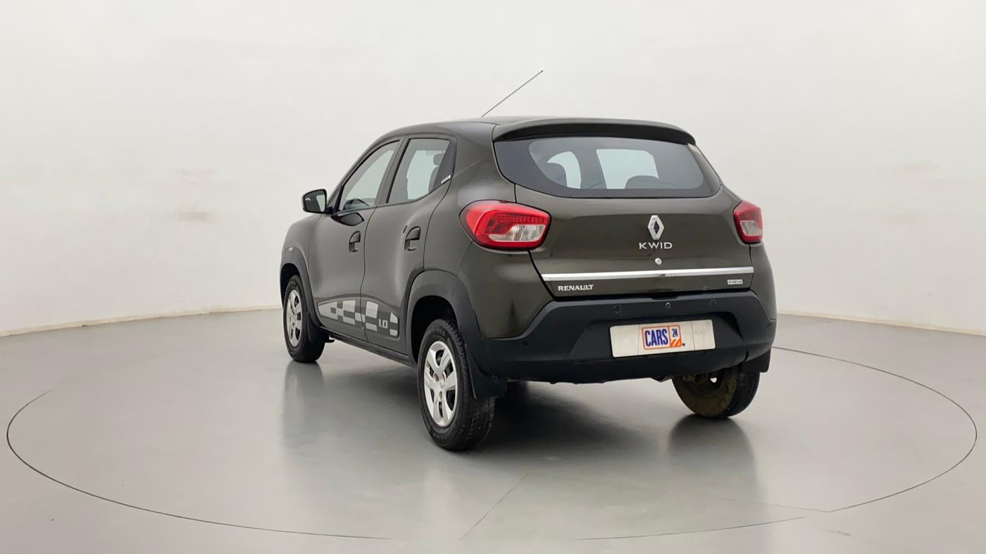 2018 Renault Kwid RXT 1.0 EASY-R AT OPTION, Petrol, Automatic, 23,335 km, Left Back Diagonal