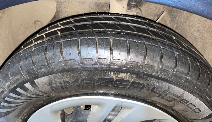 2021 Hyundai GRAND I10 NIOS MAGNA 1.2 KAPPA VTVT, Petrol, Manual, 4,459 km, Left Front Tyre Tread