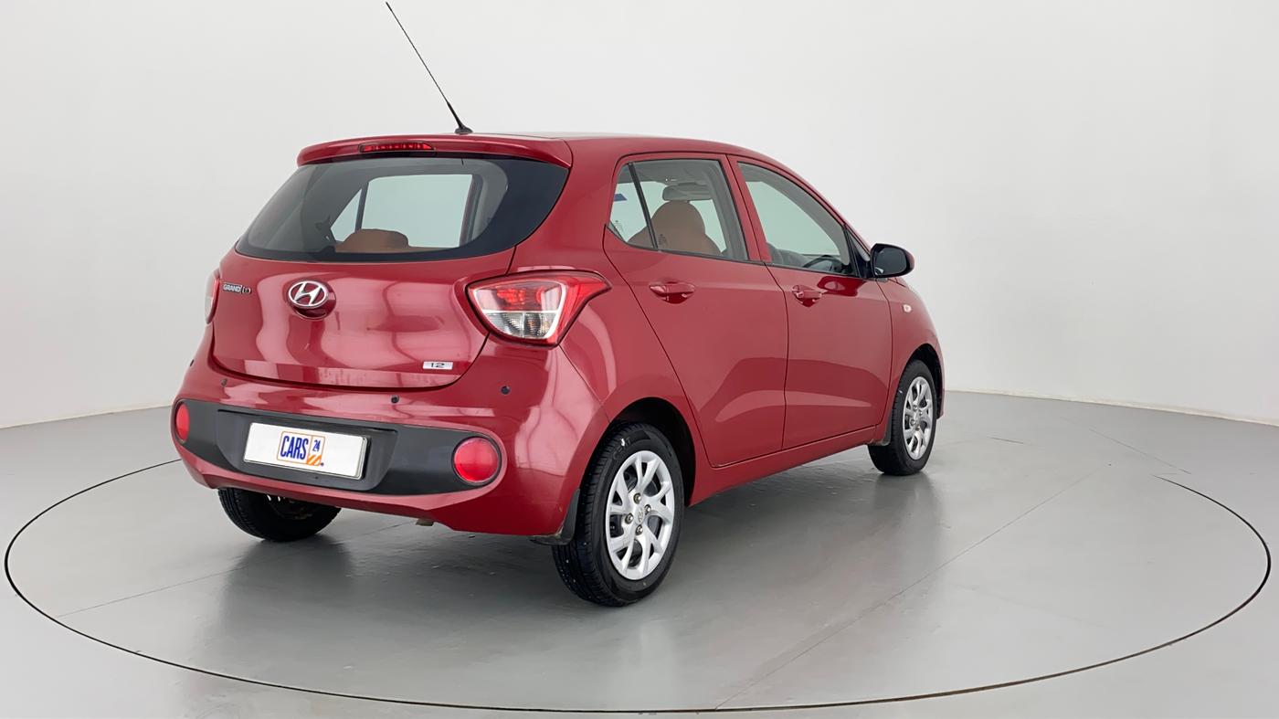 2017 Hyundai Grand i10 MAGNA 1.2 VTVT, Petrol, Manual, 32,318 km, Right Back Diagonal