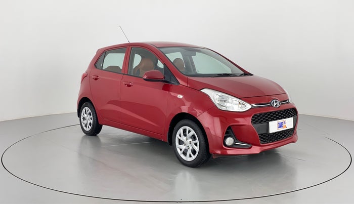 2017 Hyundai Grand i10 MAGNA 1.2 VTVT, Petrol, Manual, 32,318 km, Right Front Diagonal