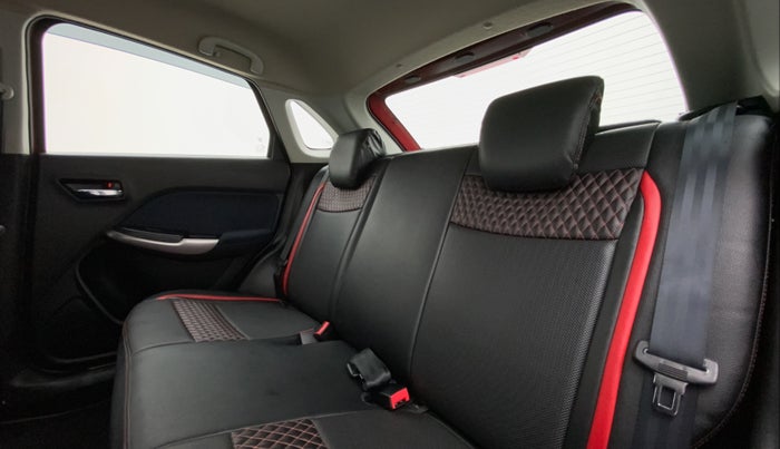 2020 Toyota Glanza G CVT, Petrol, Automatic, 7,300 km, Right Side Rear Door Cabin