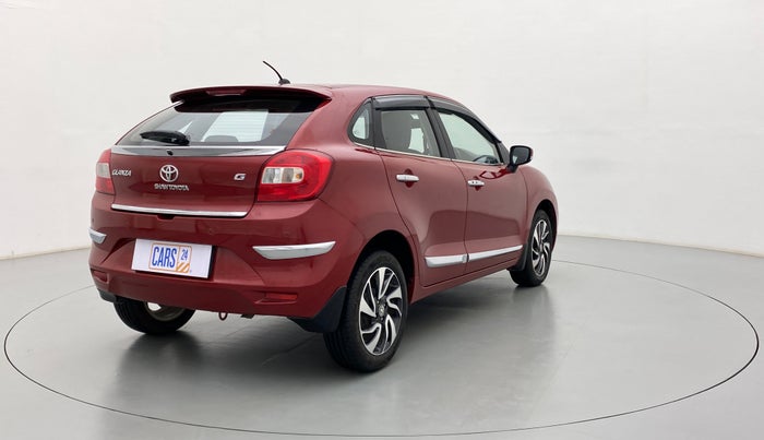 2020 Toyota Glanza G CVT, Petrol, Automatic, 7,300 km, Right Back Diagonal