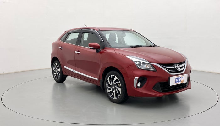 2020 Toyota Glanza G CVT, Petrol, Automatic, 7,300 km, Right Front Diagonal