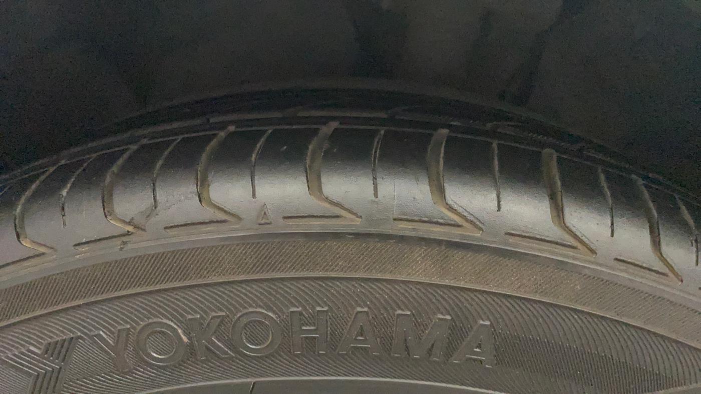 2017 Ford Ecosport TITANIUM + 1.5L PETROL AT, Petrol, Automatic, 1,40,795 km, Left Front Tyre Tread