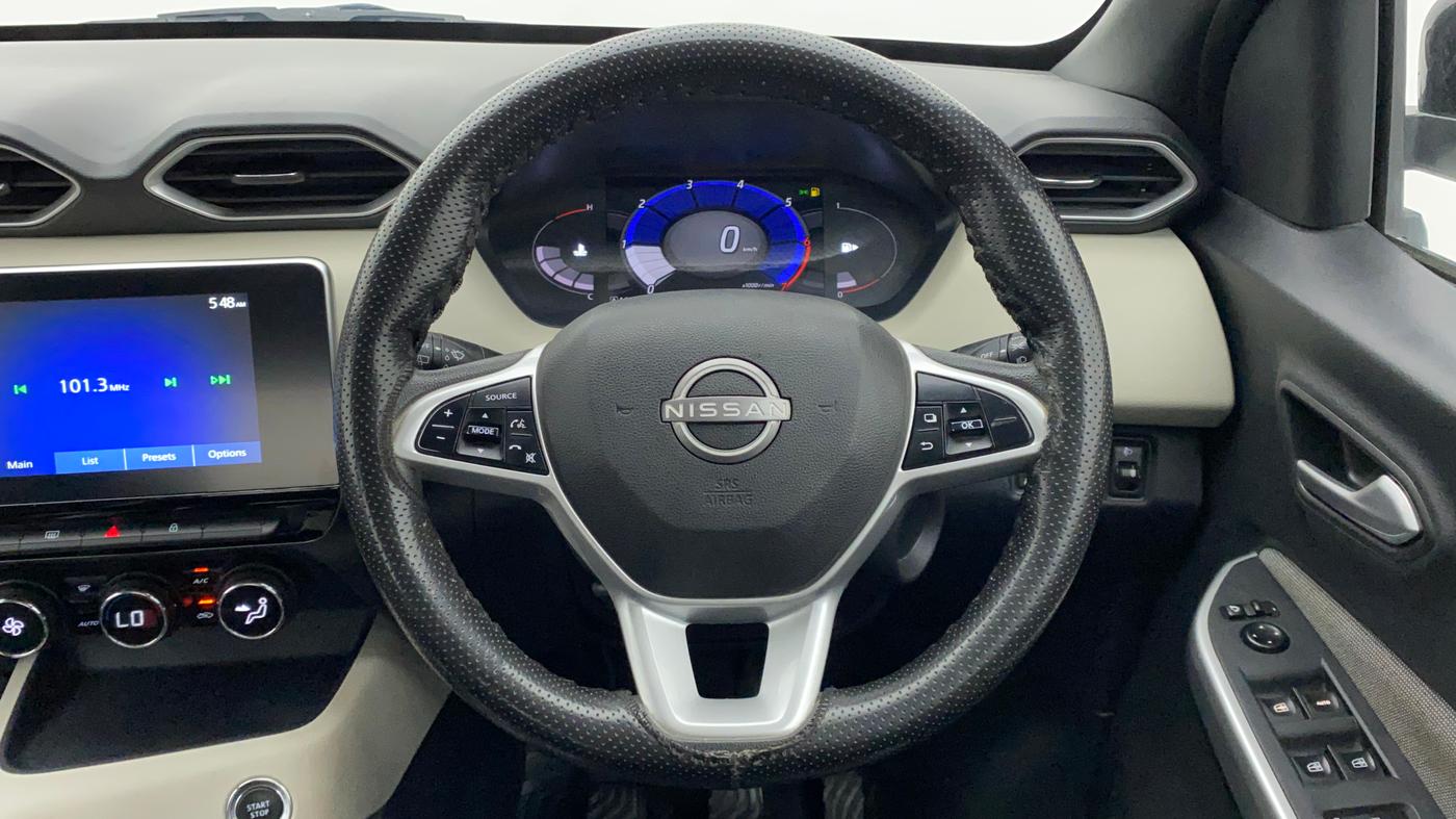 2021 Nissan MAGNITE XV TURBO, Petrol, Manual, 41,037 km, Steering Wheel Close Up