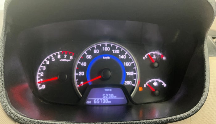 2017 Hyundai Grand i10 MAGNA 1.2 KAPPA VTVT, Petrol, Manual, 65,733 km, Odometer Image