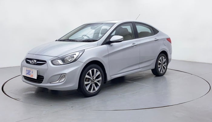 2014 Hyundai Verna FLUIDIC 1.4 VTVT CX, Petrol, Manual, 44,469 km, Left Front Diagonal (45- Degree) View