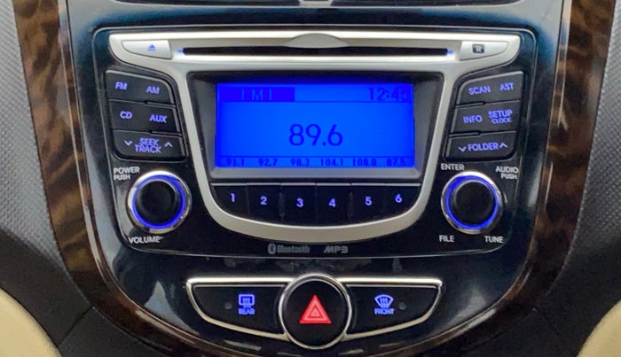 2014 Hyundai Verna FLUIDIC 1.4 VTVT CX, Petrol, Manual, 44,469 km, Infotainment System