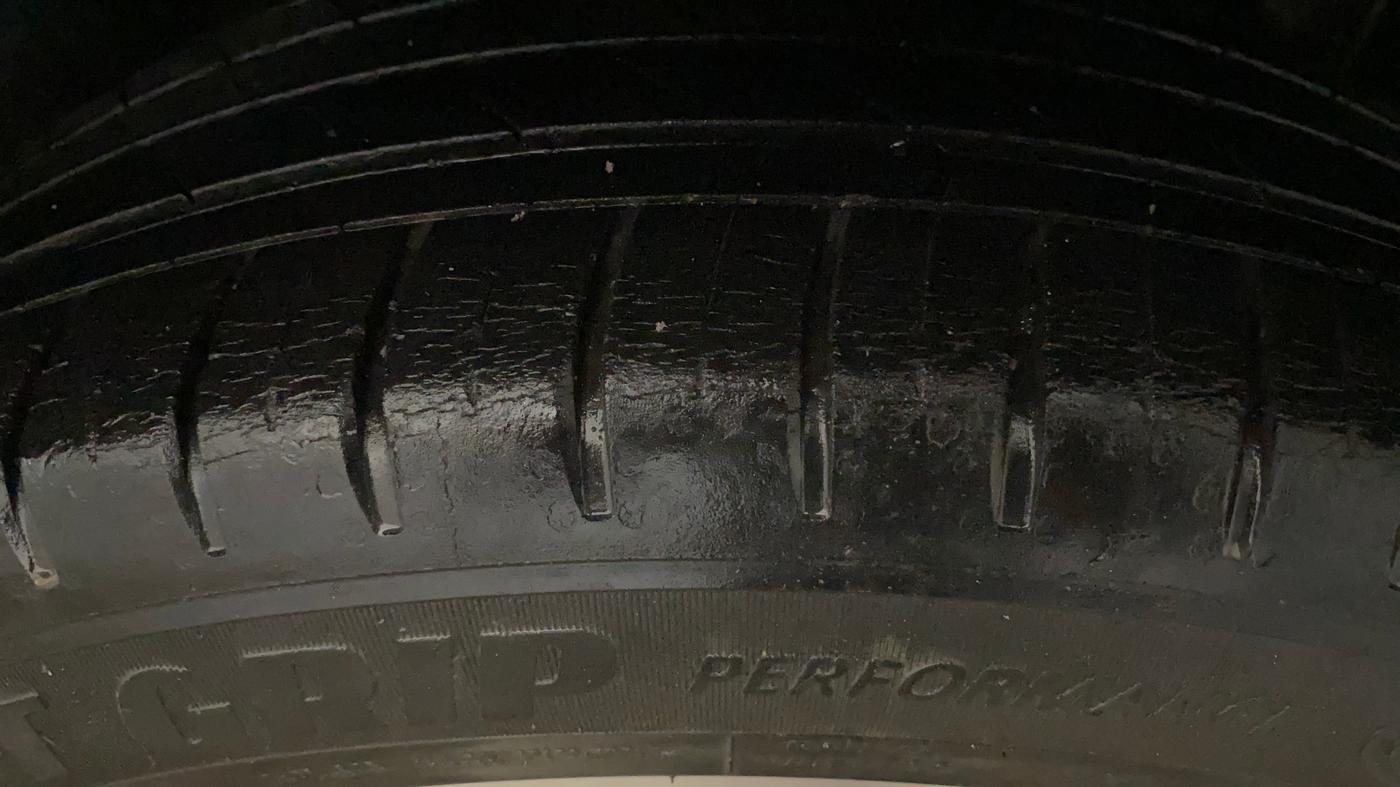 2021 MG HECTOR SHARP 1.5 DCT PETROL, Petrol, Automatic, 55,115 km, Left Rear Tyre Tread