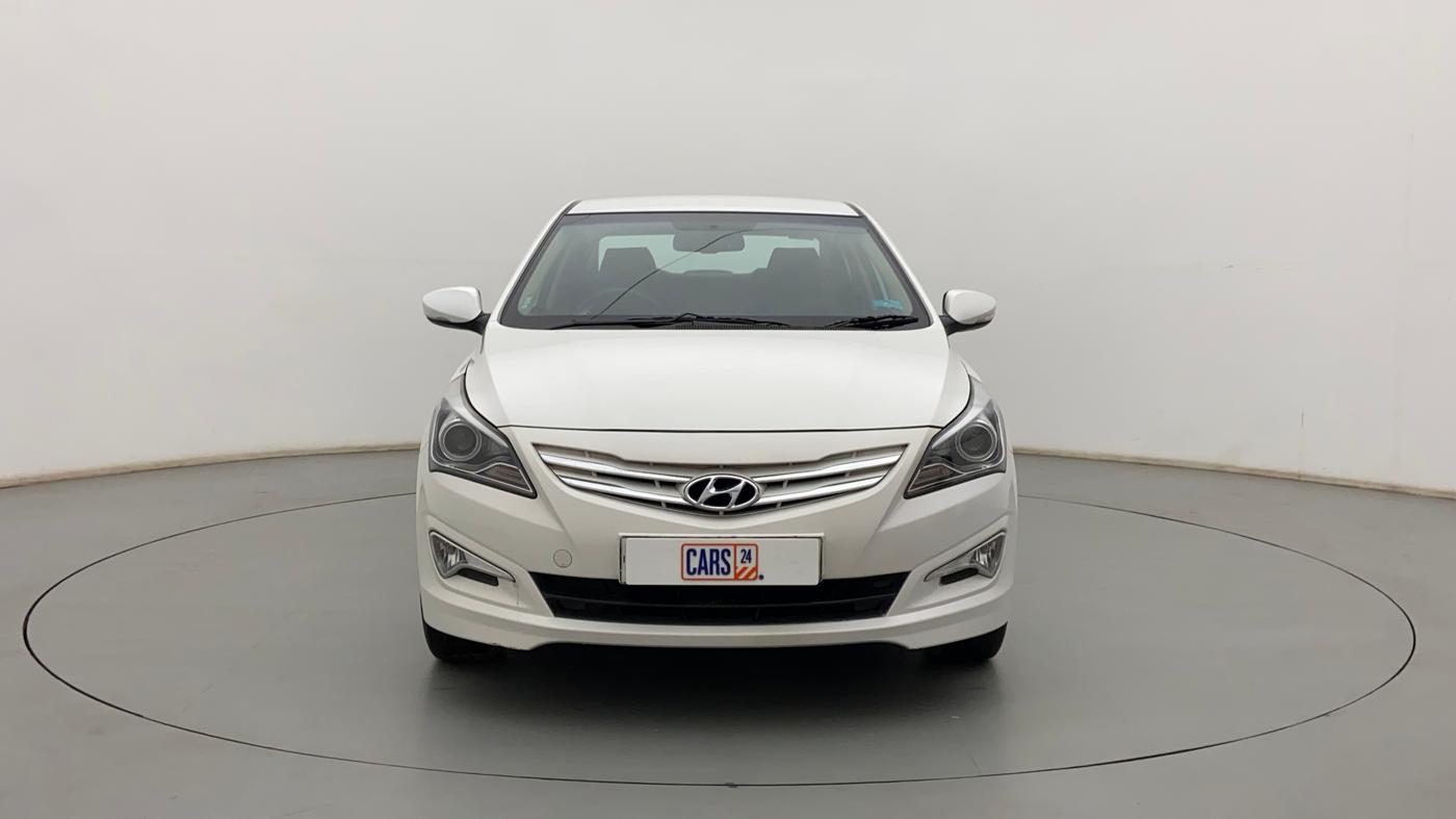 2015 Hyundai Verna FLUIDIC 4S 1.6 VTVT S(O), Petrol, Manual, 99,131 km, Front