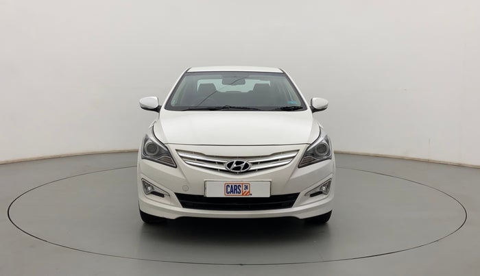 2015 Hyundai Verna FLUIDIC 4S 1.6 VTVT S(O), Petrol, Manual, 99,131 km, Front