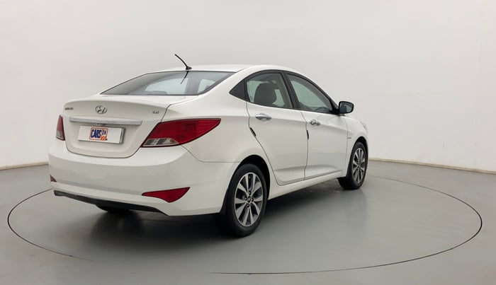 2015 Hyundai Verna FLUIDIC 4S 1.6 VTVT S(O), Petrol, Manual, 99,131 km, Right Back Diagonal