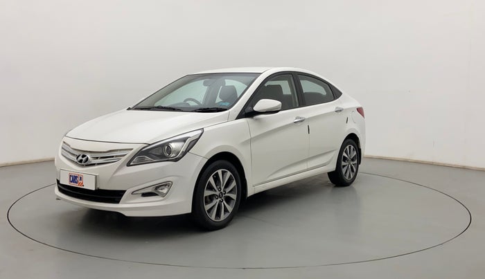 2015 Hyundai Verna FLUIDIC 4S 1.6 VTVT S(O), Petrol, Manual, 99,131 km, Left Front Diagonal