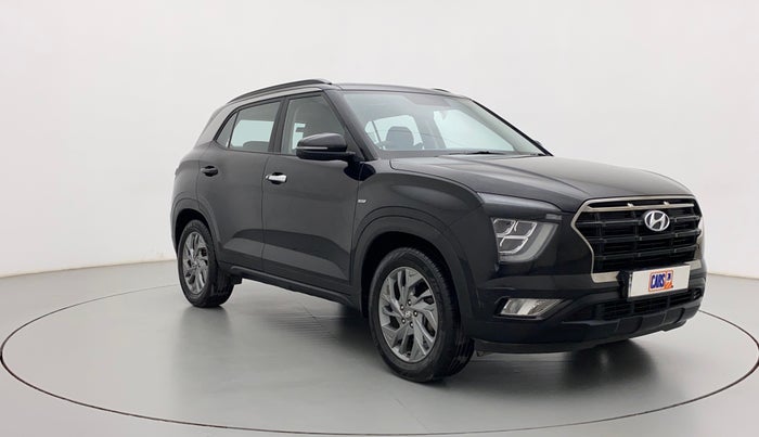 2020 Hyundai Creta SX (O) 1.4 TURBO DCT, Petrol, Automatic, 28,646 km, Right Front Diagonal