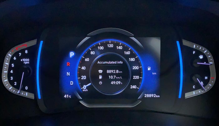 2020 Hyundai Creta SX (O) 1.4 TURBO DCT, Petrol, Automatic, 28,646 km, Odometer Image