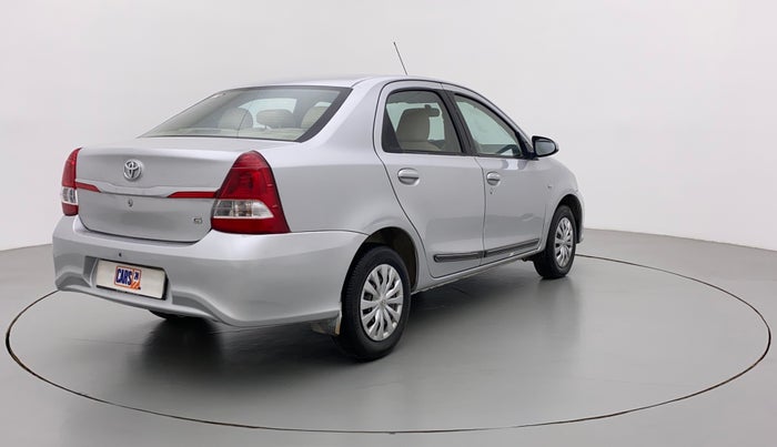 2018 Toyota Etios GX PLATINUM, Petrol, Manual, 71,373 km, Right Back Diagonal