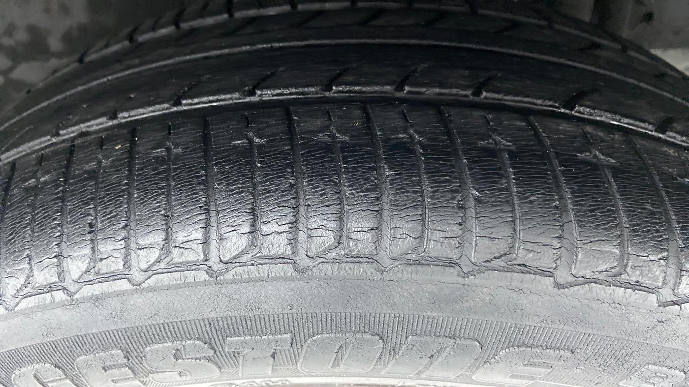 2014 Nissan Micra XV CVT, Petrol, Automatic, 10,768 km, Left Rear Tyre Tread