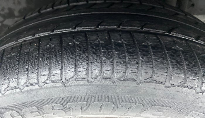 2014 Nissan Micra XV CVT, Petrol, Automatic, 10,768 km, Left Rear Tyre Tread