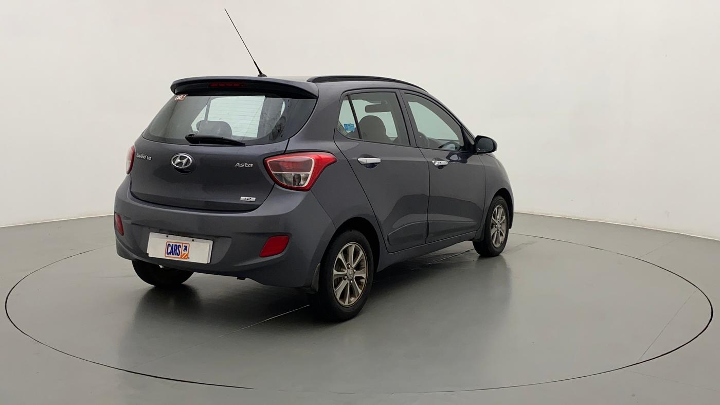 2016 Hyundai Grand i10 ASTA 1.2 KAPPA VTVT, Petrol, Manual, 60,480 km, Right Back Diagonal