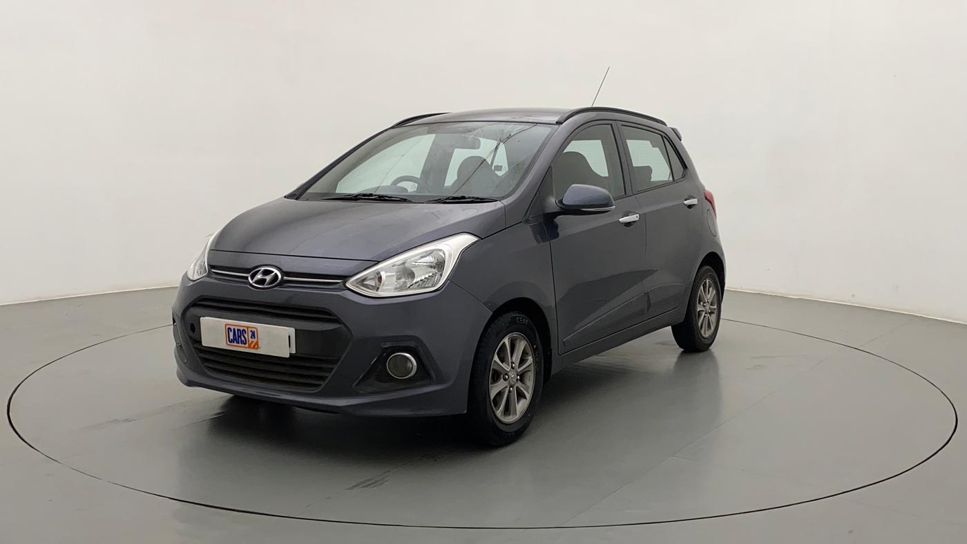 2016 Hyundai Grand i10 ASTA 1.2 KAPPA VTVT, Petrol, Manual, 60,480 km, Left Front Diagonal