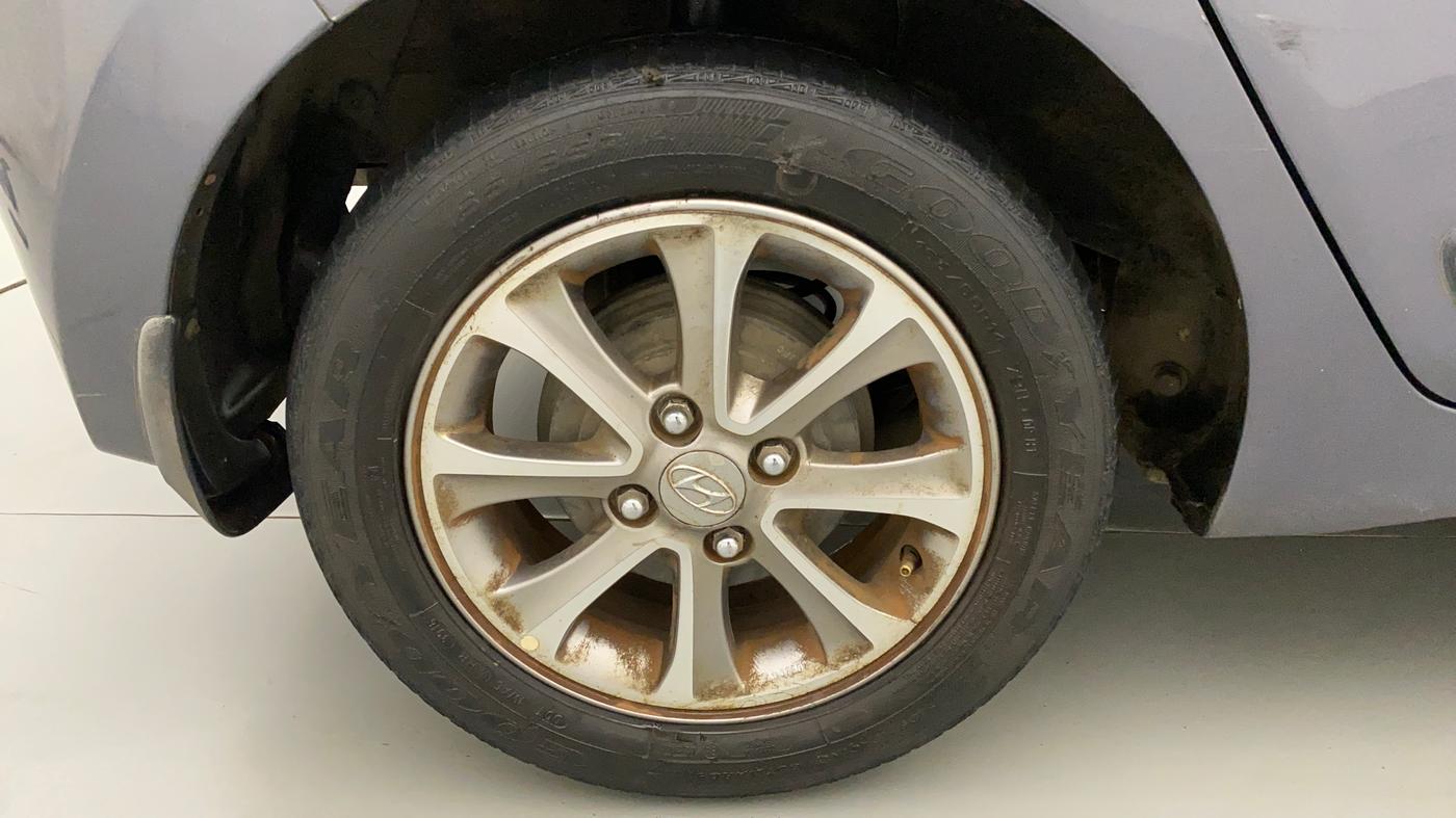 2016 Hyundai Grand i10 ASTA 1.2 KAPPA VTVT, Petrol, Manual, 60,480 km, Right Rear Wheel