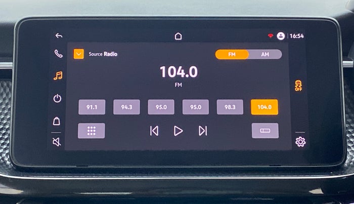 2021 Skoda KUSHAQ STYLE 1.0TSI AT, Petrol, Automatic, 14,897 km, Infotainment System