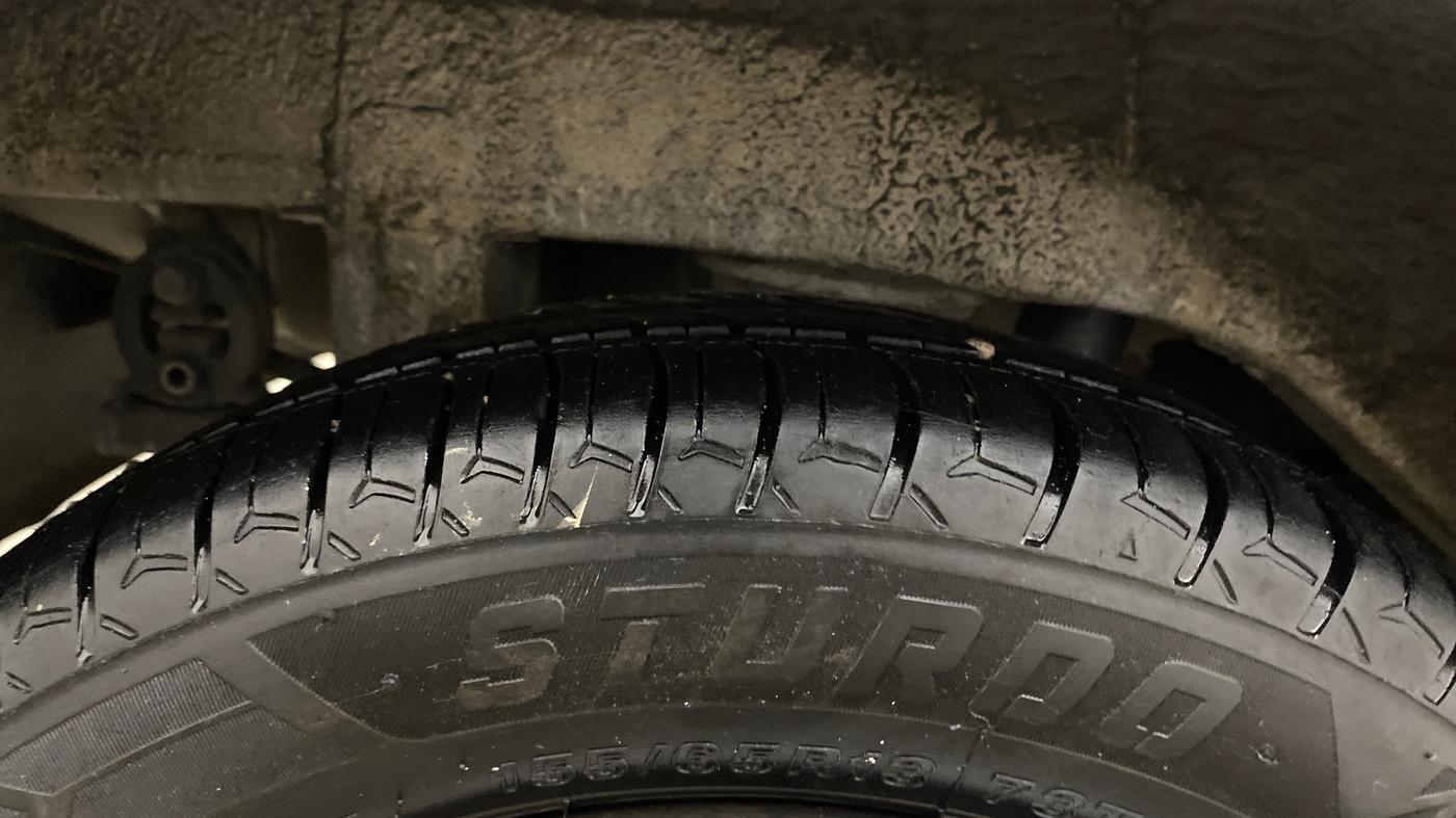 2015 Maruti Alto K10 VXI, Petrol, Manual, 76,050 km, Right Rear Tyre Tread