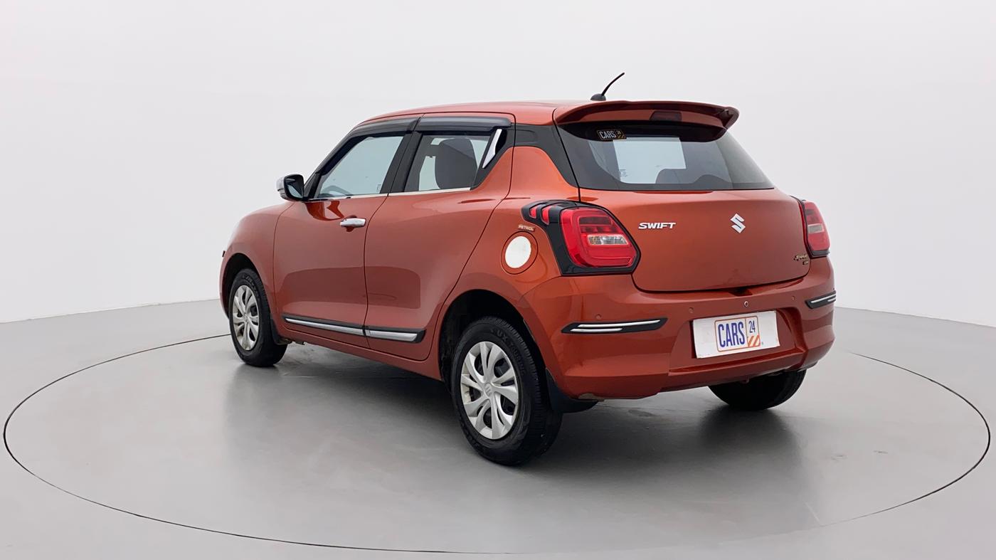 2021 Maruti Swift VXI, Petrol, Manual, 73,045 km, Left Back Diagonal