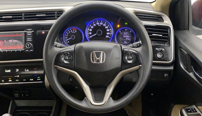 2016 Honda City 1.5L I-VTEC V MT, Petrol, Manual, 30,165 km, Steering Wheel Close Up