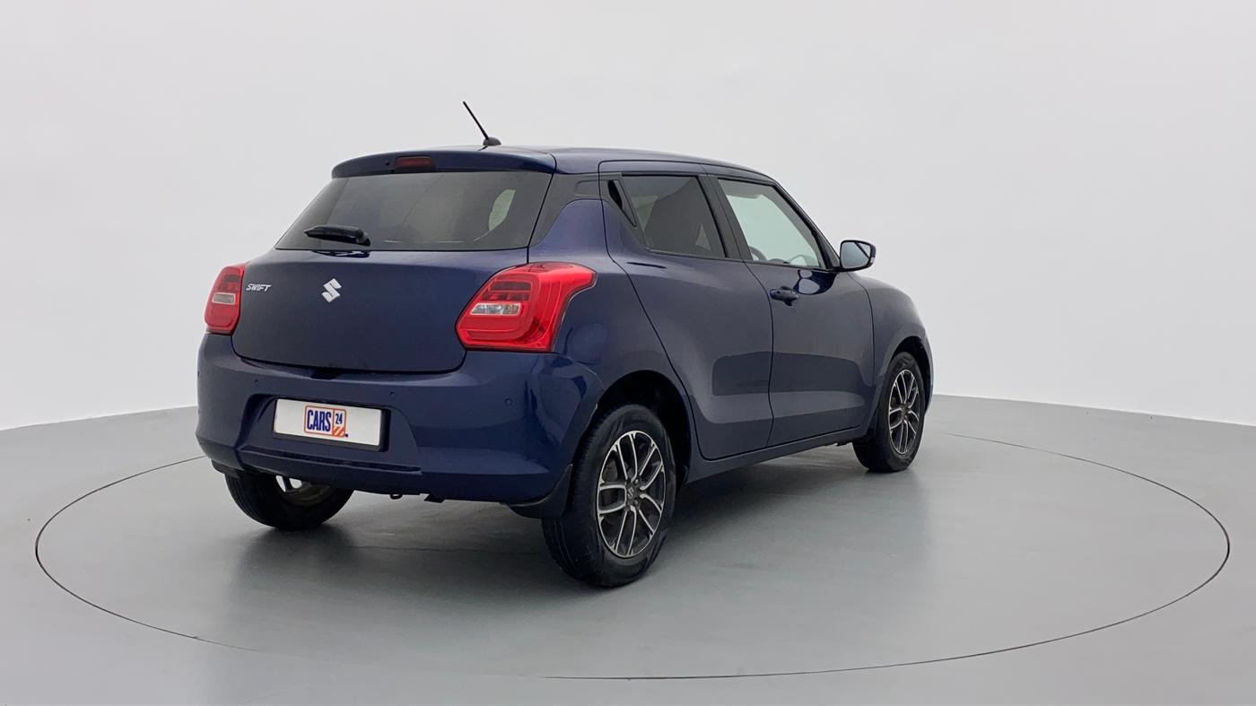 2019 Maruti Swift ZDI plus AMT, Diesel, Automatic, 66,979 km, Right Back Diagonal