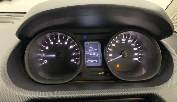 2017 Tata Tiago XT PETROL, Petrol, Manual, 61,022 km, Odometer Image