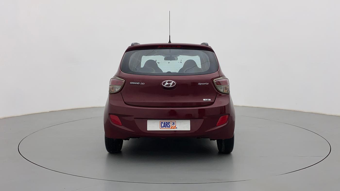 2015 Hyundai Grand i10 SPORTZ 1.2 KAPPA VTVT, Petrol, Manual, 75,390 km, Back/Rear