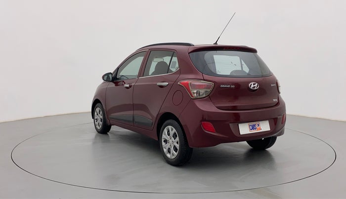 2015 Hyundai Grand i10 SPORTZ 1.2 KAPPA VTVT, Petrol, Manual, 75,390 km, Left Back Diagonal