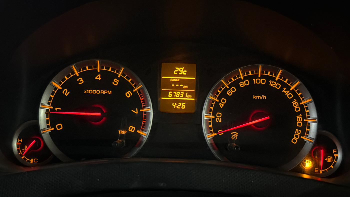 2015 Maruti Swift ZXI, Petrol, Manual, 67,814 km, Odometer Image