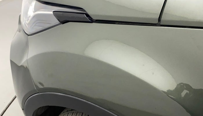 2022 Tata NEXON XM PLUS SUNROOF PETROL, Petrol, Manual, 5,661 km, Left fender - Minor scratches