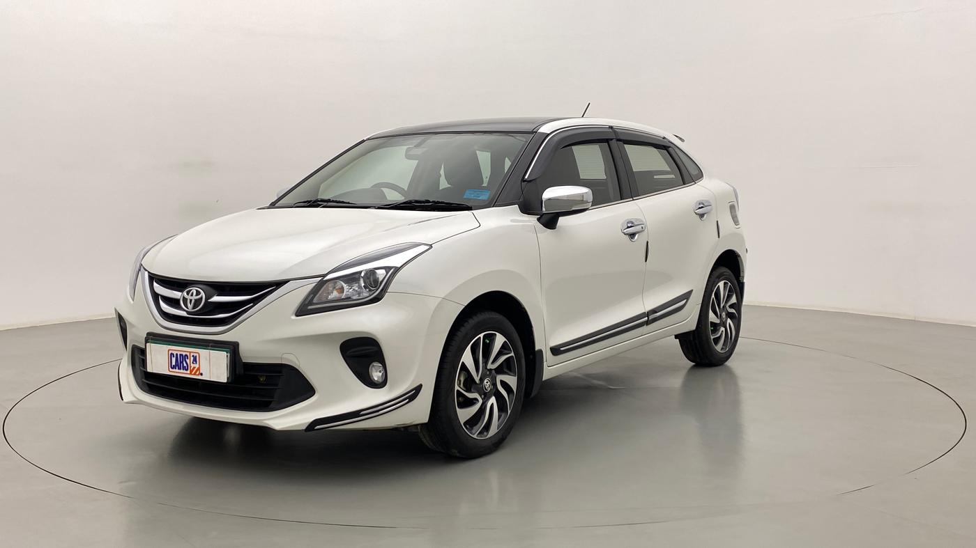 2021 Toyota Glanza G MT PETROL, Petrol, Manual, 32,975 km, Left Front Diagonal