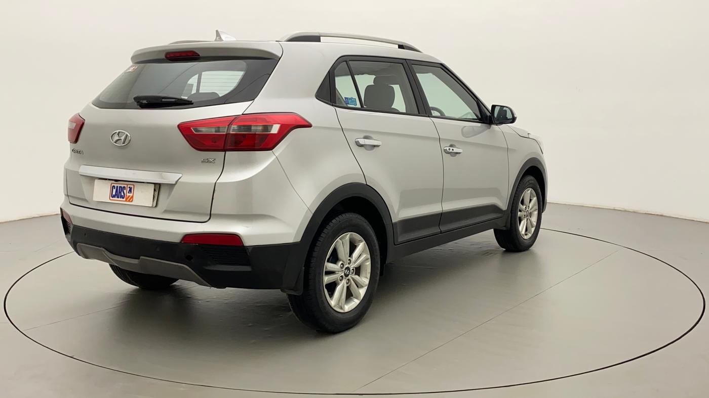 2016 Hyundai Creta SX PLUS 1.6 PETROL, Petrol, Manual, 14,146 km, Right Back Diagonal