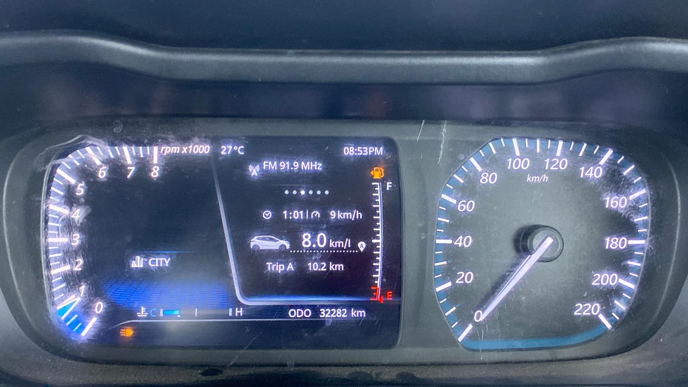 2020 Tata ALTROZ XZ PETROL, Petrol, Manual, 32,282 km, Odometer Image