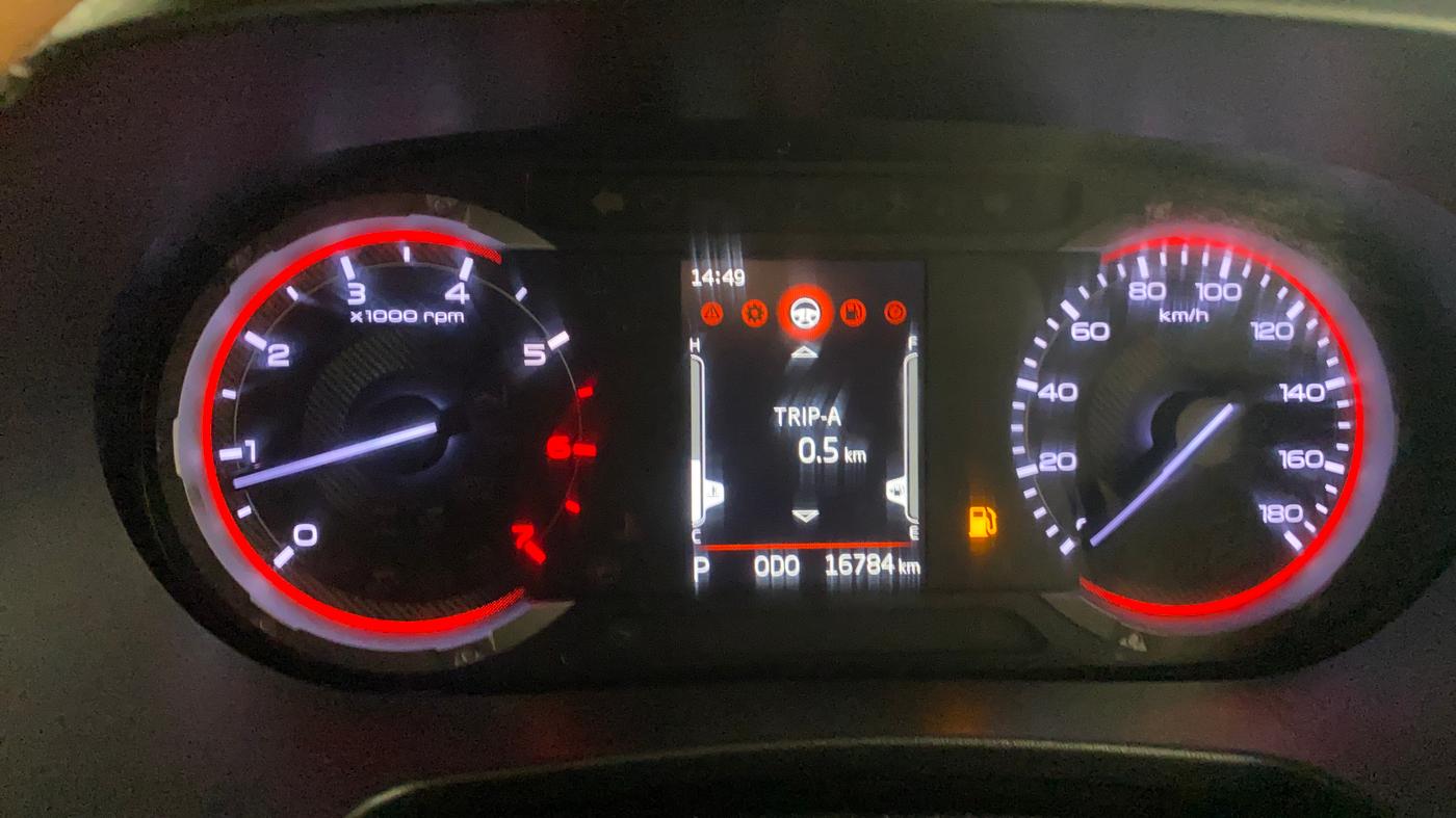 2021 Mahindra Thar LX PETROL HT 4WD AT, Petrol, Automatic, 16,784 km, Odometer Image