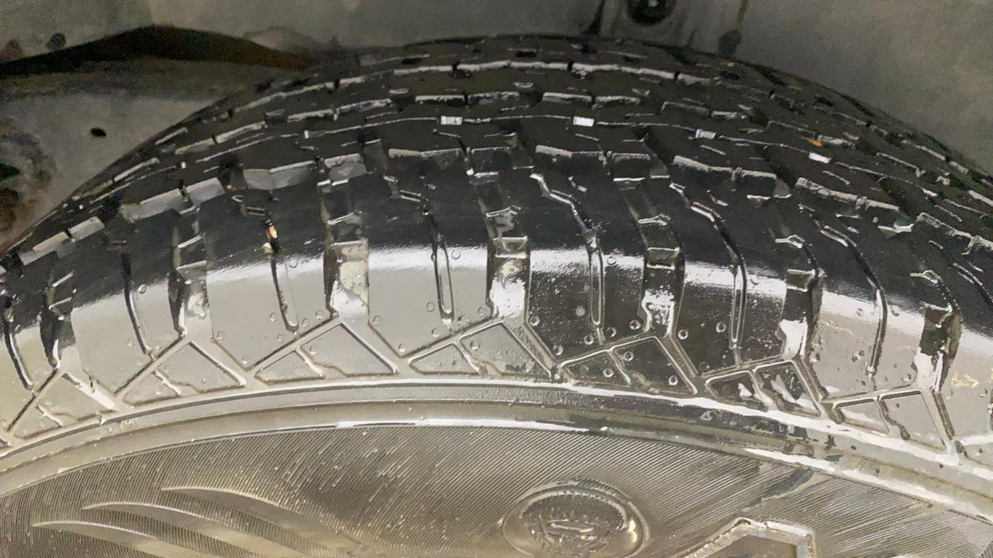 2021 Mahindra Thar LX PETROL HT 4WD AT, Petrol, Automatic, 16,784 km, Left Rear Tyre Tread