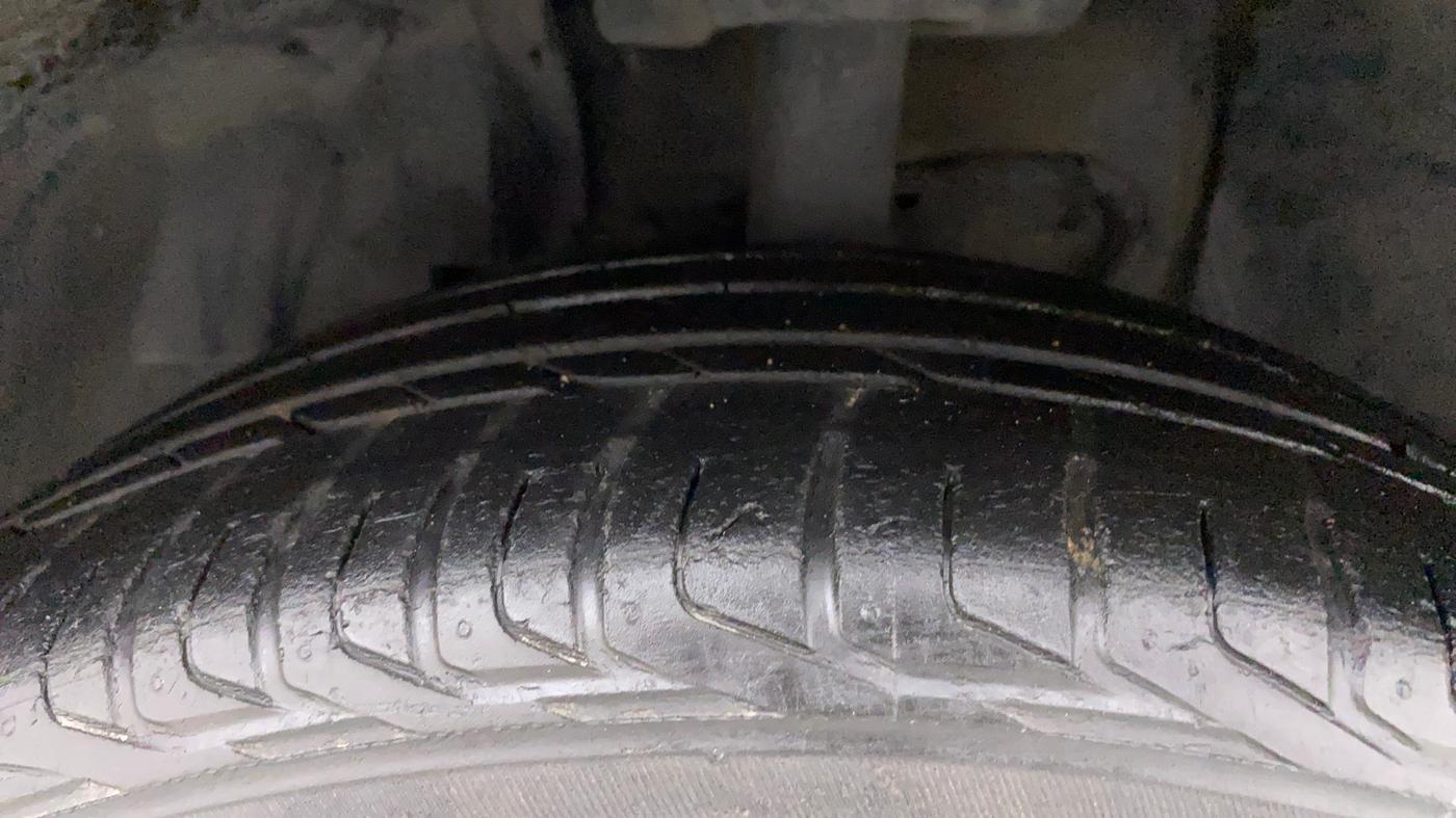 2018 Tata NEXON XZA PLUS DIESEL, Diesel, Automatic, 37,484 km, Left Front Tyre Tread