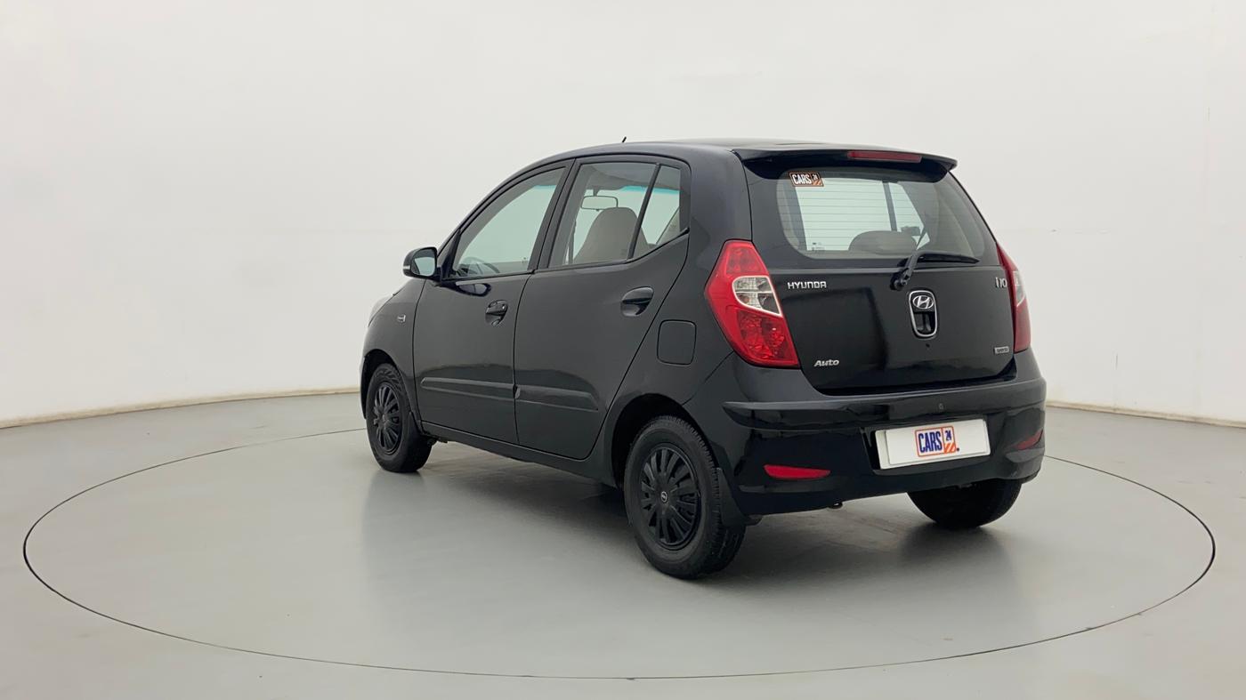 2011 Hyundai i10 SPORTZ 1.2 AT, Petrol, Automatic, 73,168 km, Left Back Diagonal