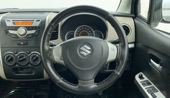 2014 Maruti Wagon R 1.0 VXI, Petrol, Manual, 26,222 km, Steering Wheel Close Up