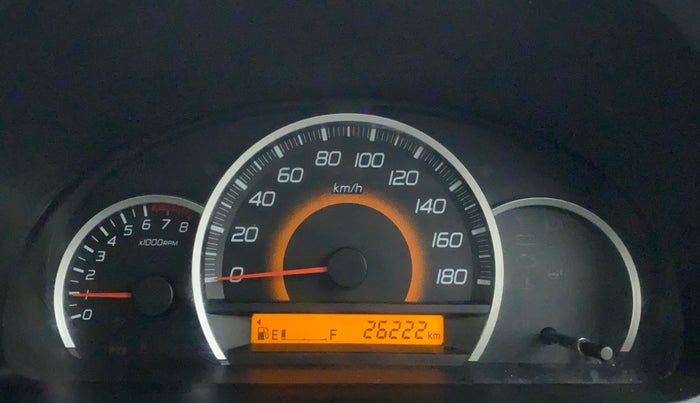 2014 Maruti Wagon R 1.0 VXI, Petrol, Manual, 26,222 km, Odometer Image