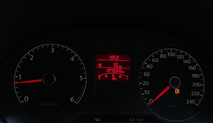 2015 Volkswagen Vento HIGHLINE DIESEL 1.5, Diesel, Manual, 1,04,054 km, Odometer Image