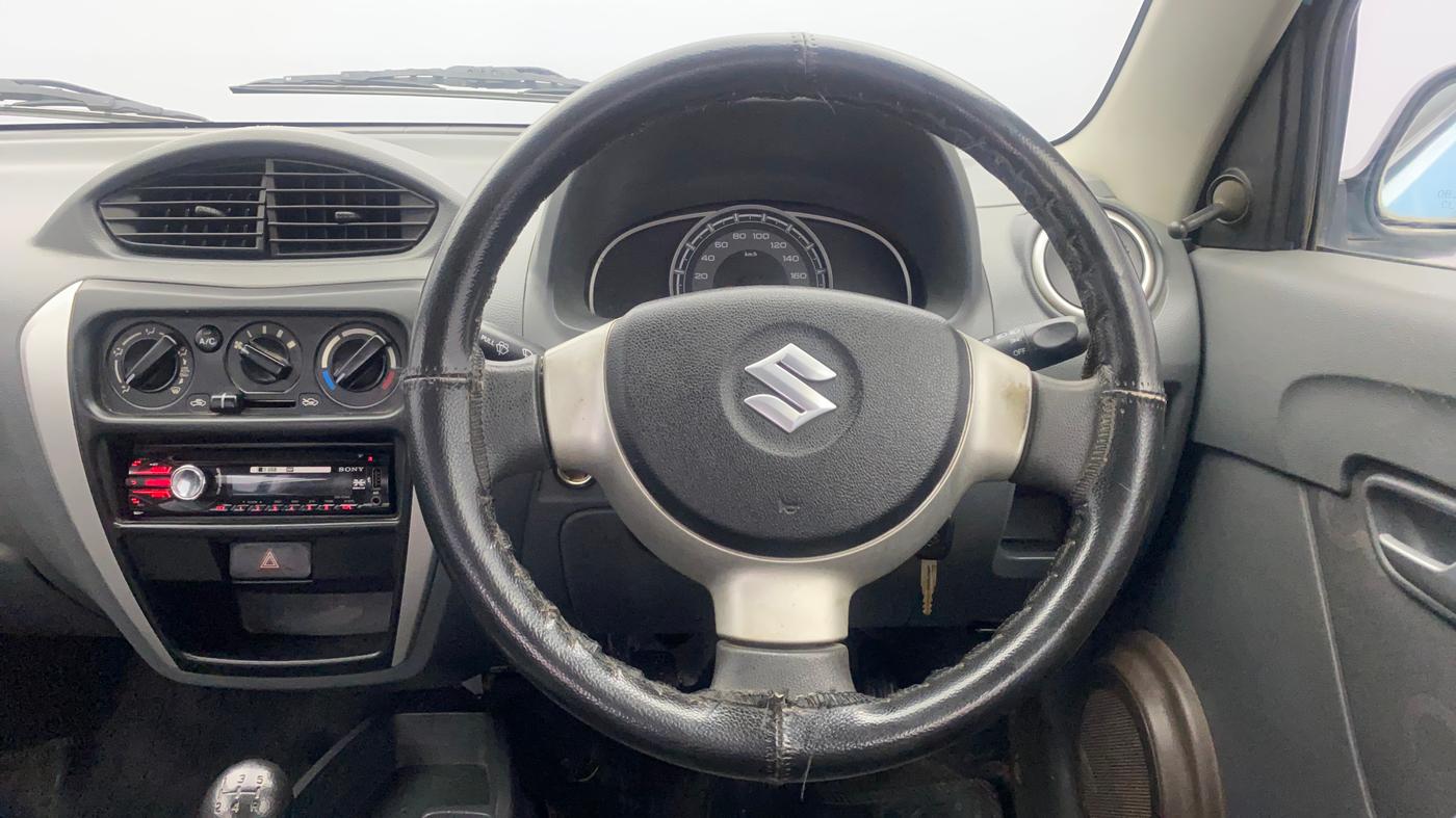 2012 Maruti Alto 800 LXI, Petrol, Manual, 33,214 km, Steering Wheel Close Up